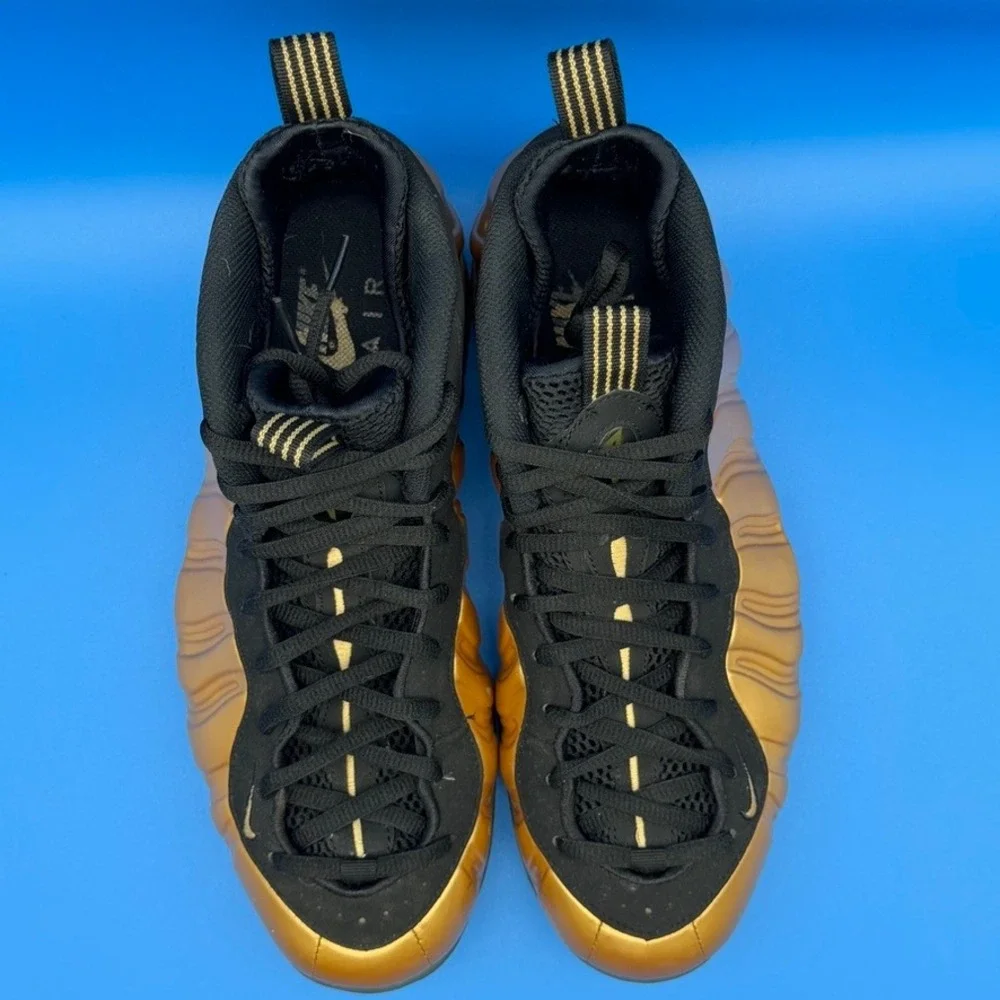 Nike Air Foamposite One Metallic Gold 314996-701 Size 11